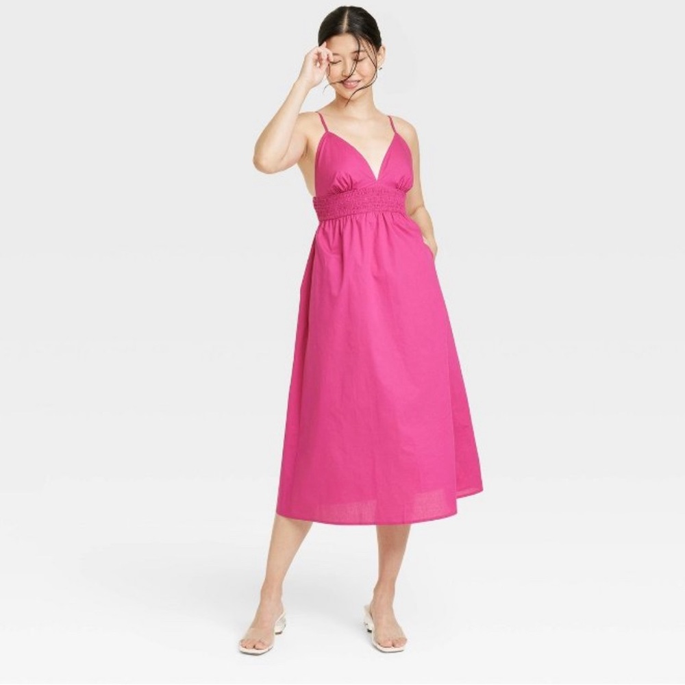 Cut out midi sundress